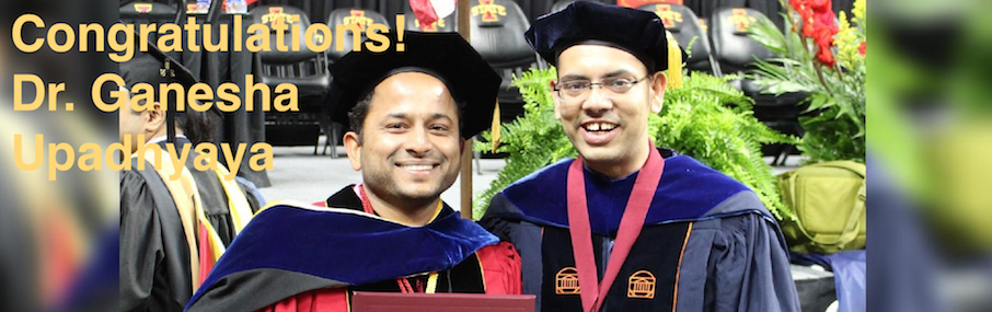 Graduation Dr. Ganesha Upadhyaya